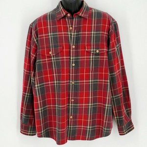 Timberland Casual Button Down Shirt Size Large